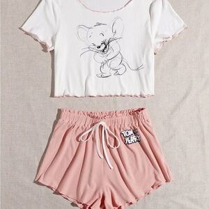 NWT Tom & Jerry PJ set